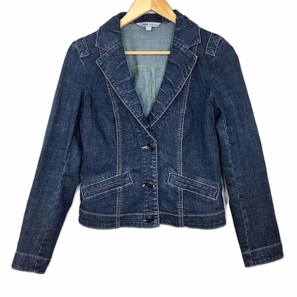 CAbi Jeans small denim jacket